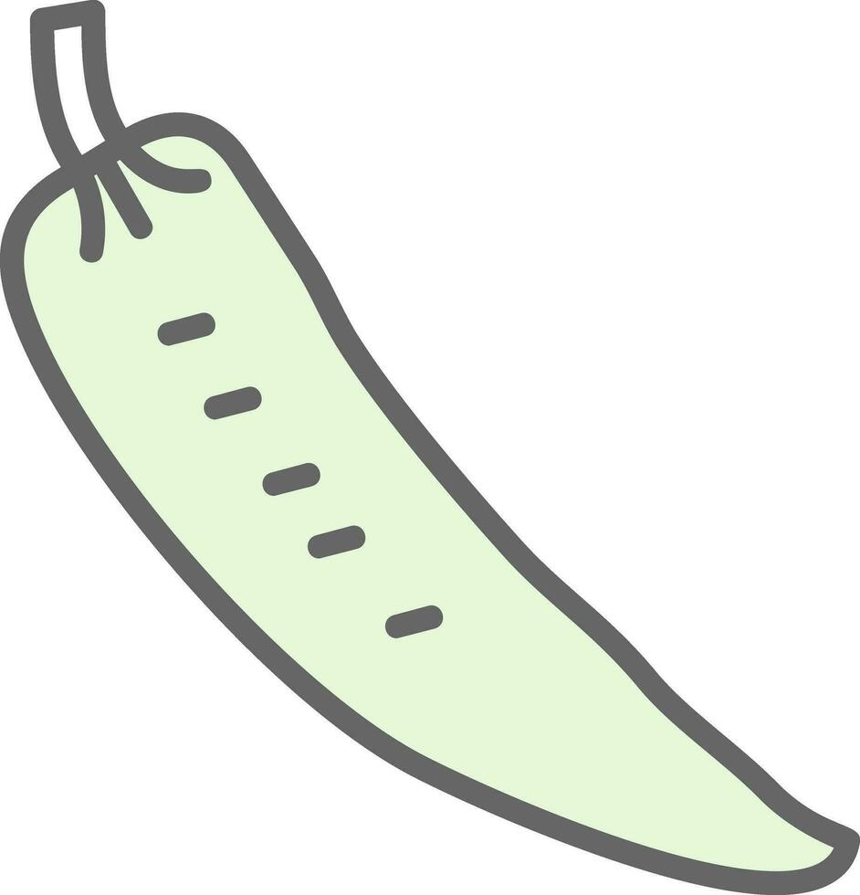 Chilli Vector Icon Design