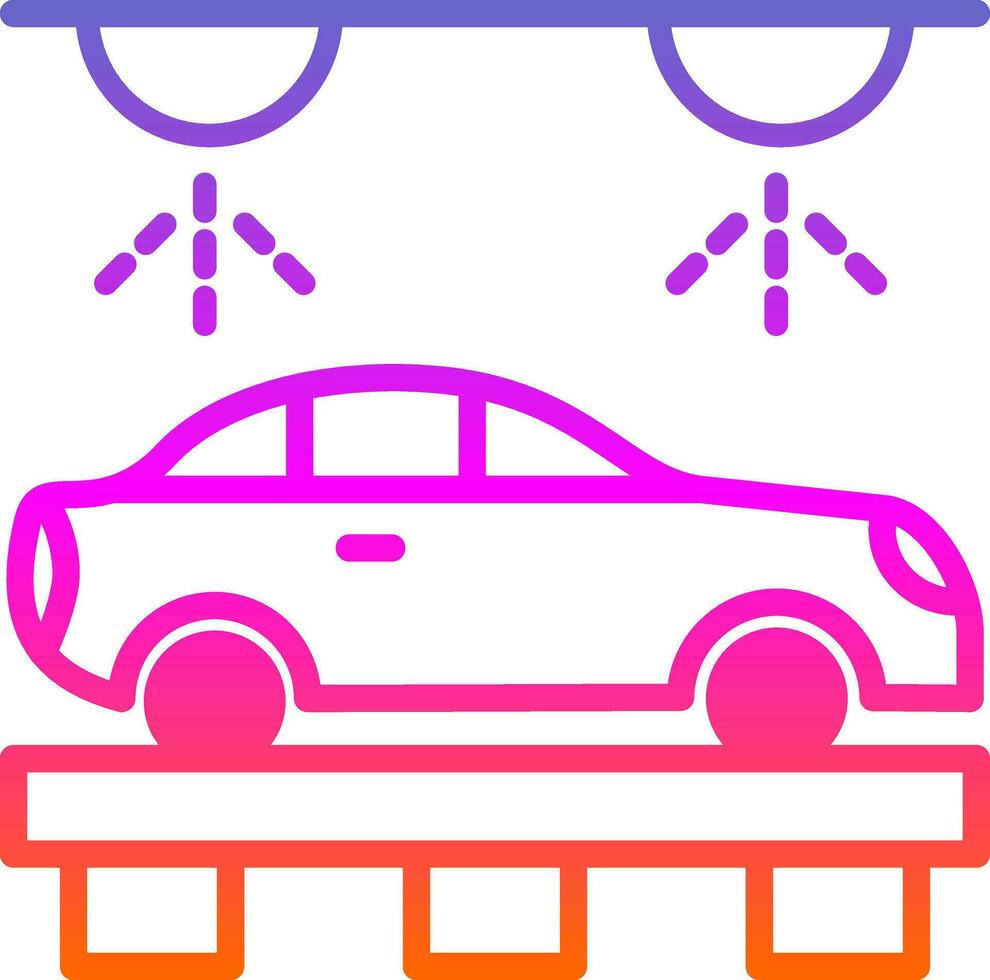 Car wash Vector Icon Design