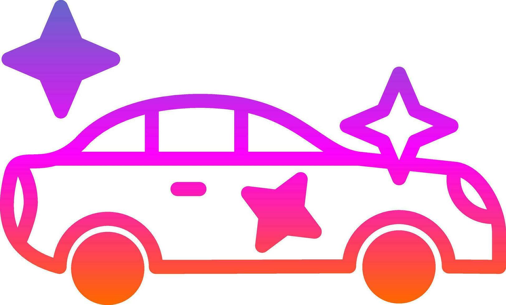 New car Vector Icon Design