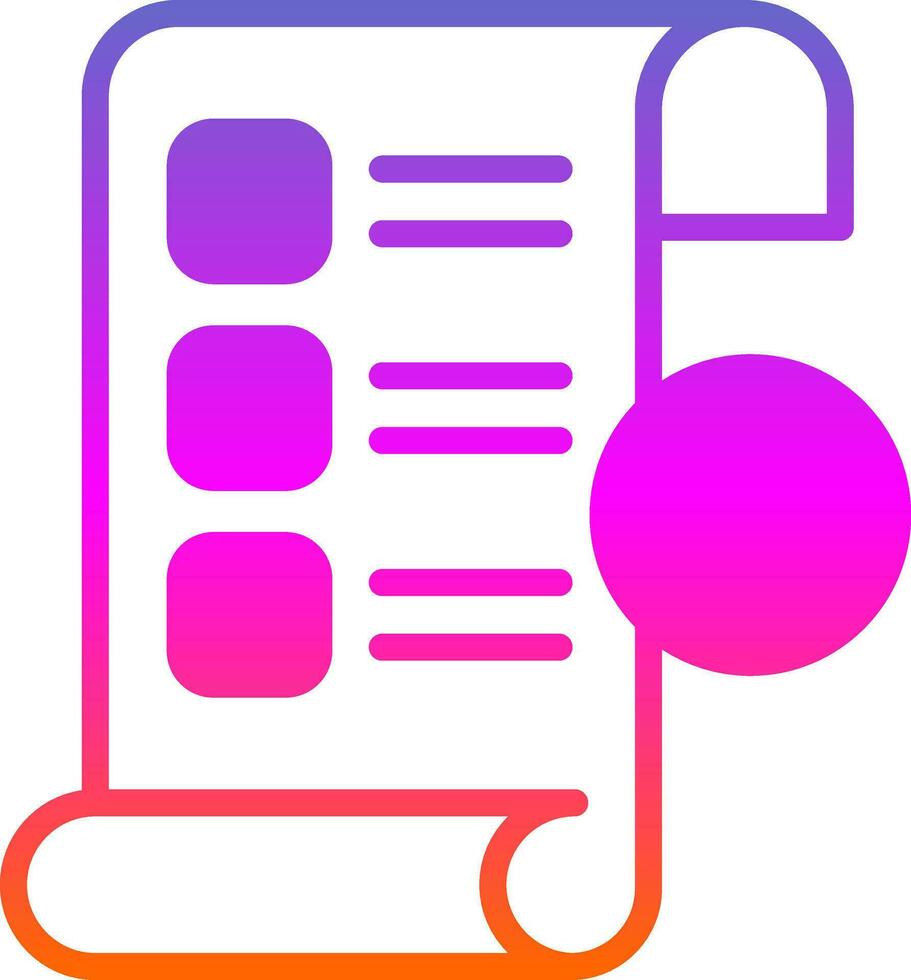 Invoice Vector Icon Design
