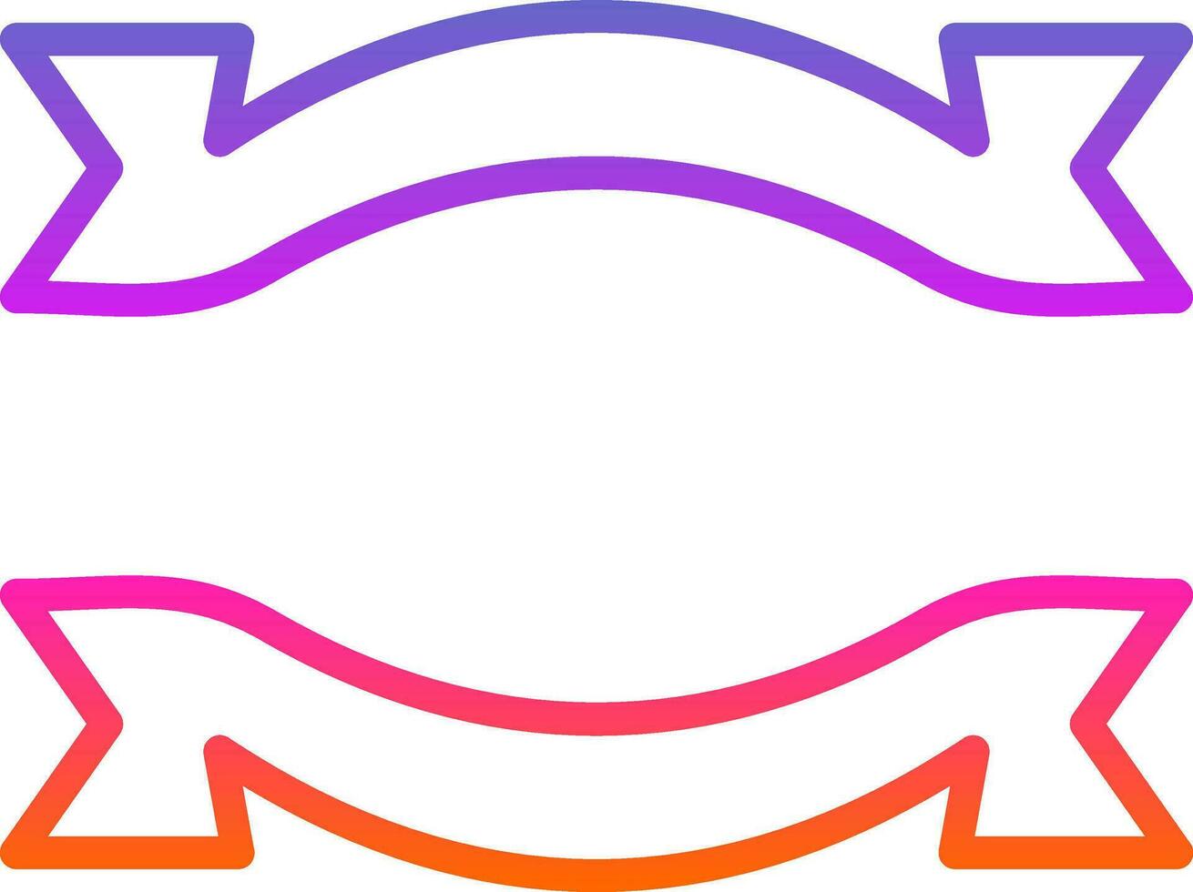 Banner Vector Icon Design