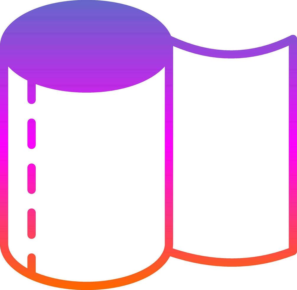Paper roll Vector Icon Design