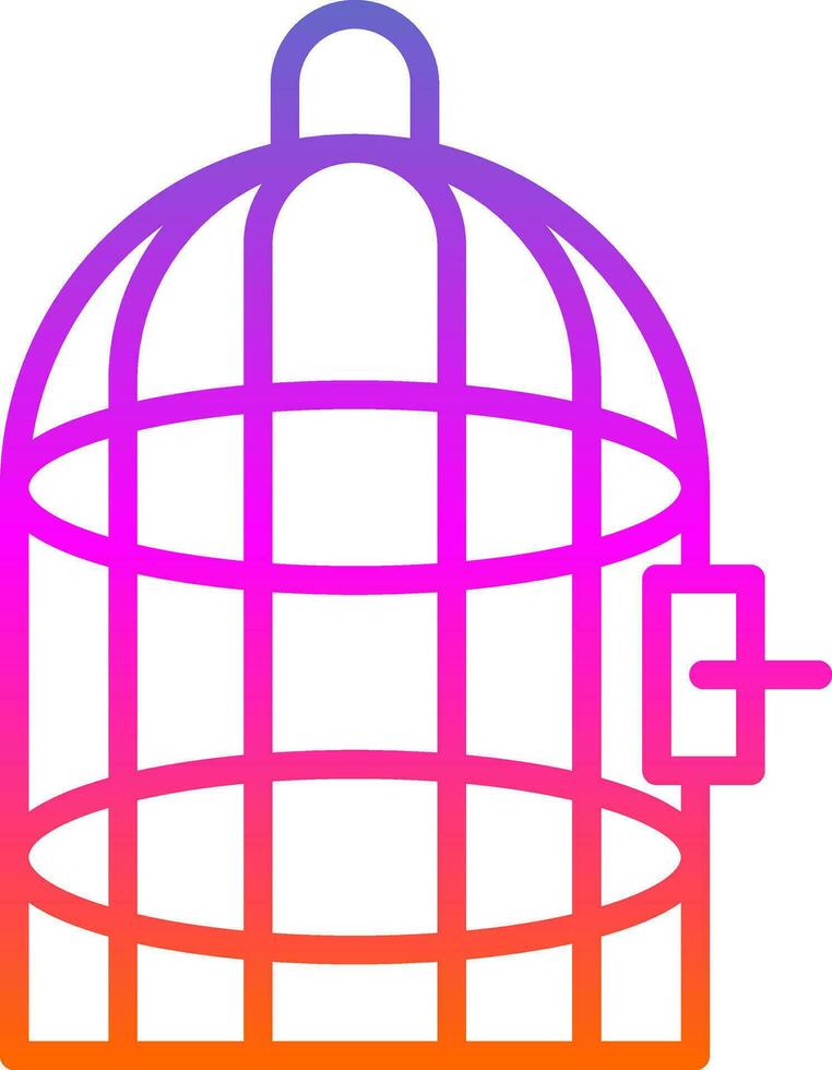 Cage Vector Icon Design