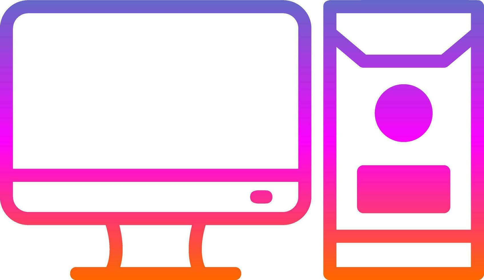 Pc Vector Icon Design
