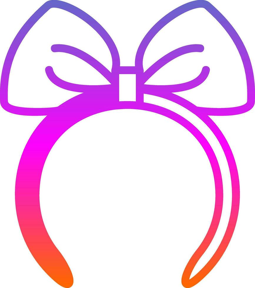 Headband Vector Icon Design