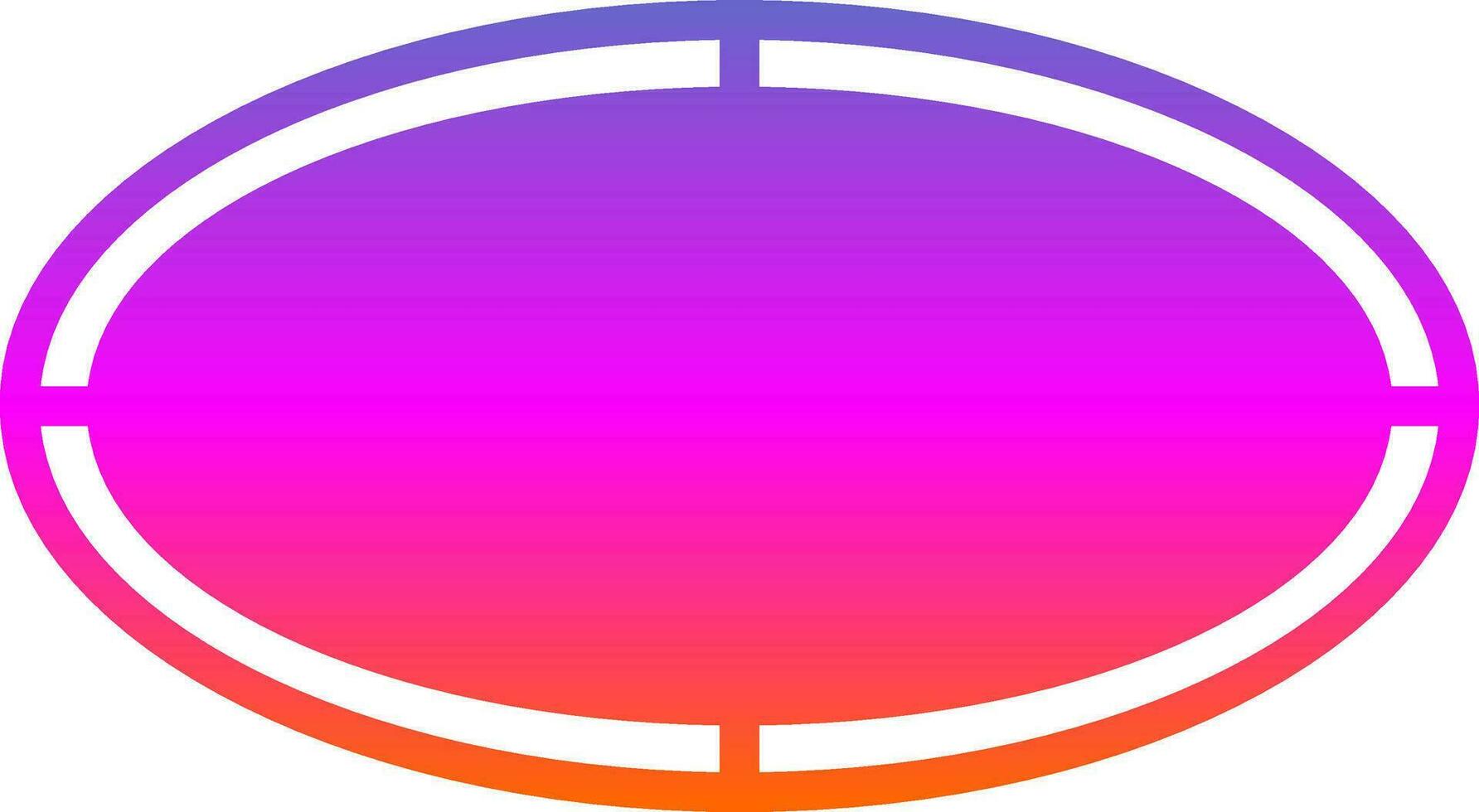 Hula hoop Vector Icon Design