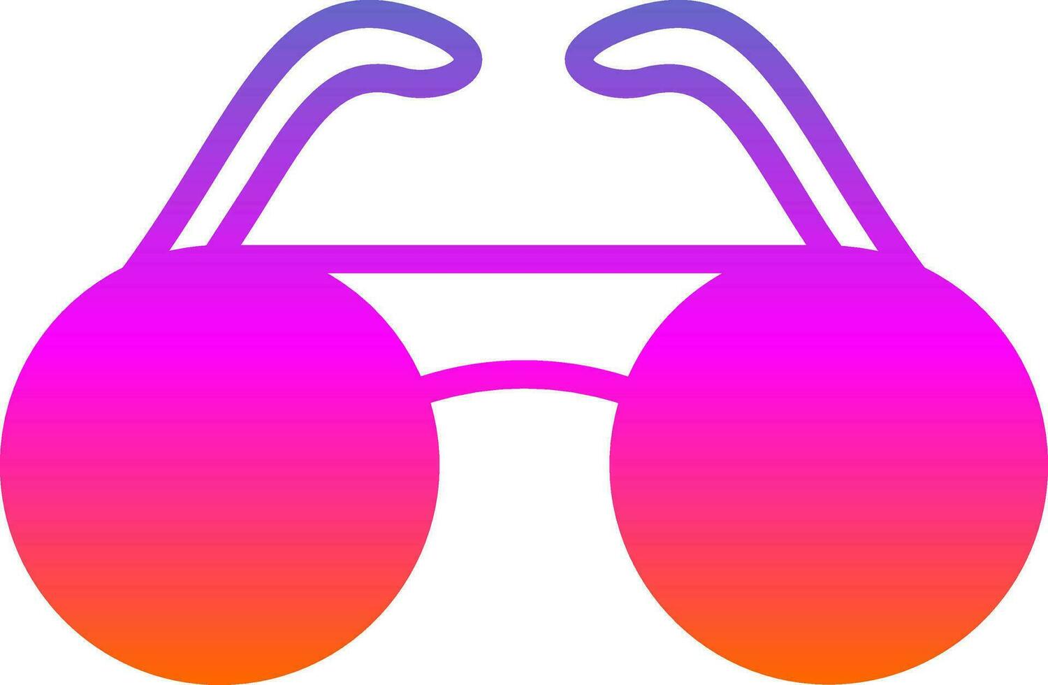Glasses Vector Icon Design