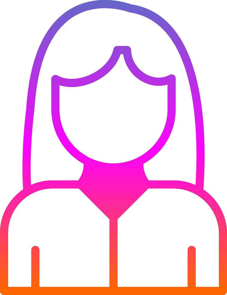 Woman Vector Icon Design