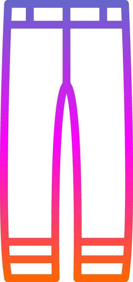 Pants Vector Icon Design