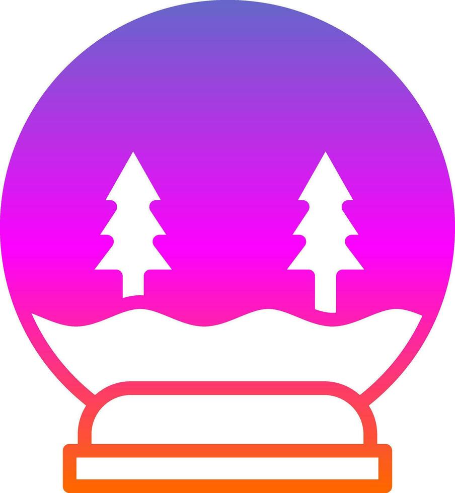 Snowball Vector Icon Design