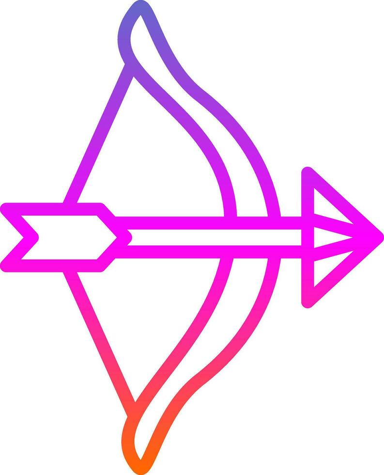 Archer Vector Icon Design
