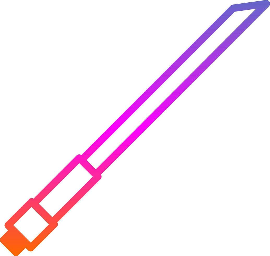 Lightsaber Vector Icon Design