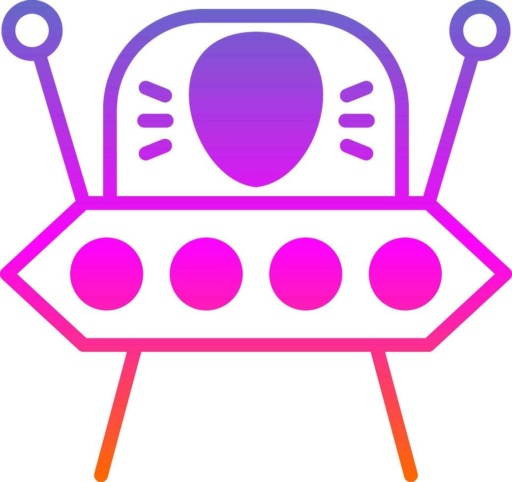 Alien Vector Icon Design