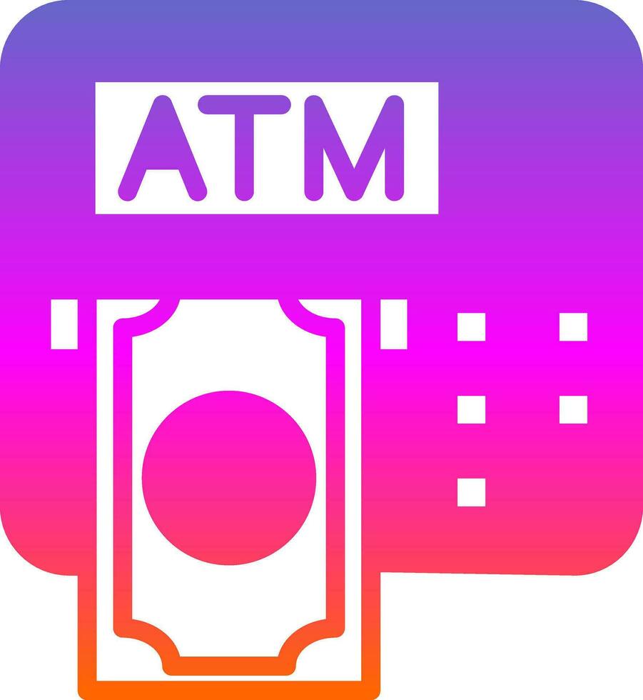 Atm Vector Icon Design