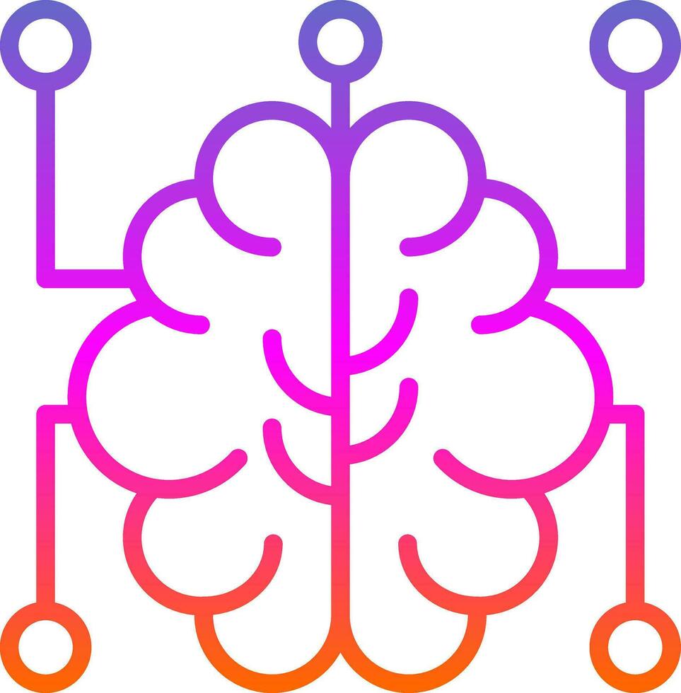 Mind control Vector Icon Design