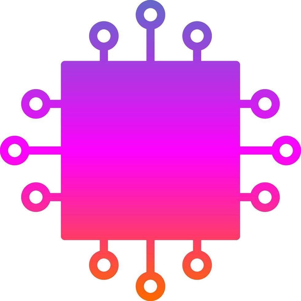 Artificial intelligence Vector Icon Design