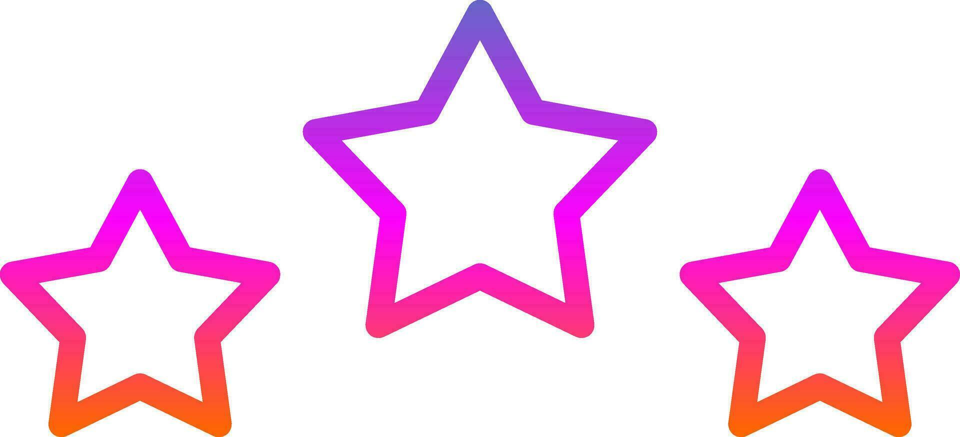 Stars Vector Icon Design