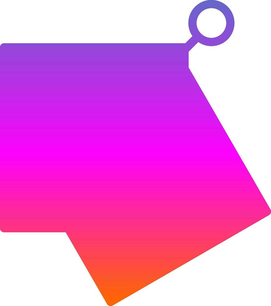 Sticky note Vector Icon Design