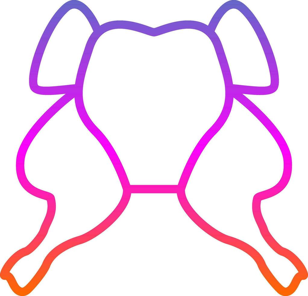 Chicken Vector Icon Design