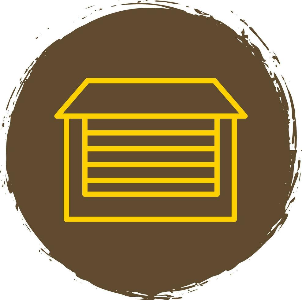 Garage Vector Icon Design