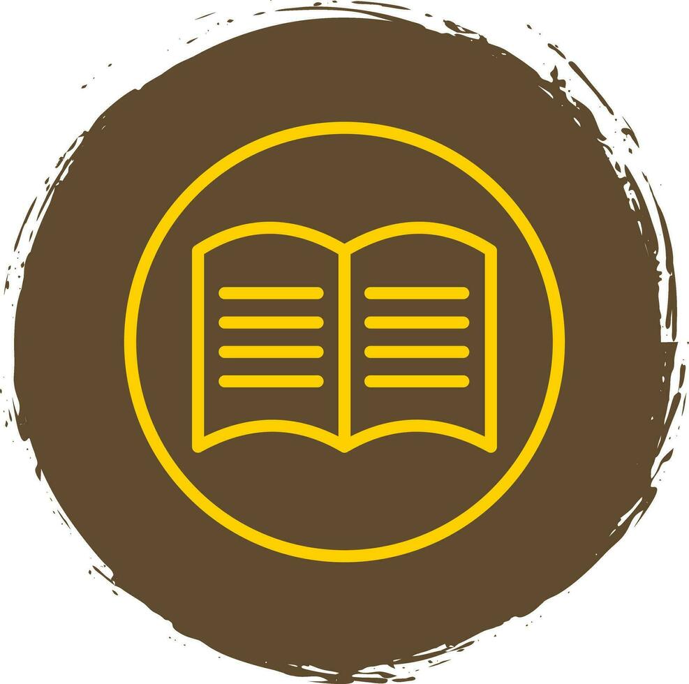 Manual book Vector Icon Design