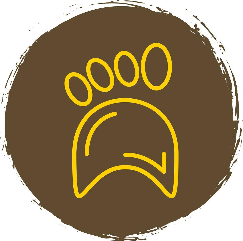 Paw Vector Icon Design