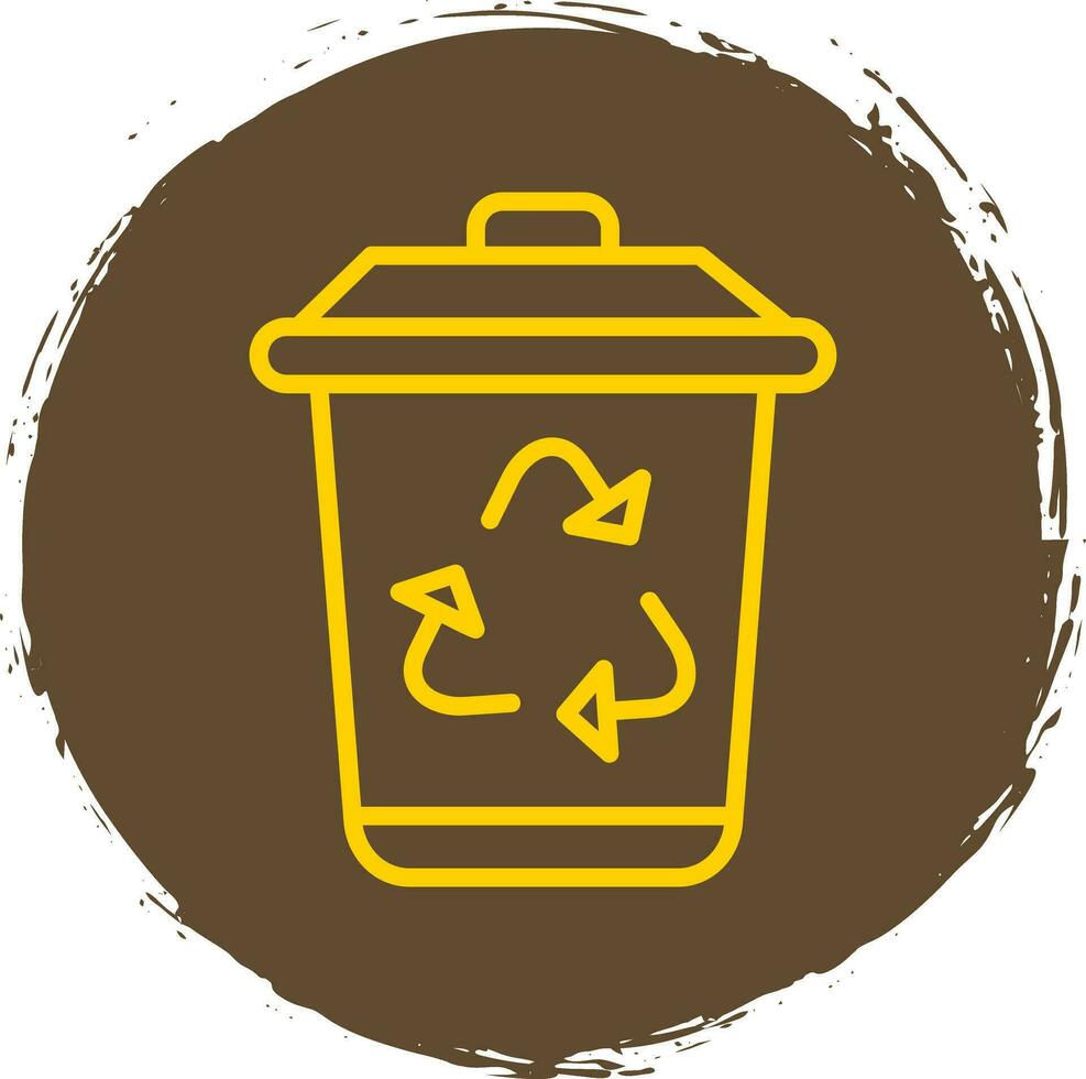 Recycle bin Vector Icon Design