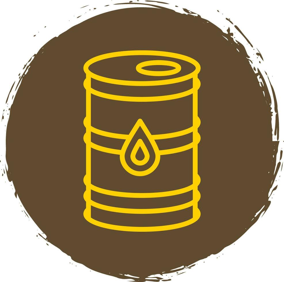 sumergir petróleo vector icono diseño