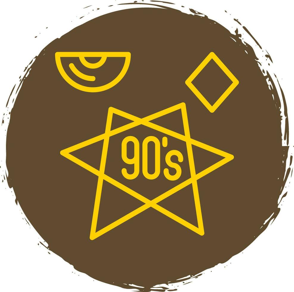 90s Vector Icon Design