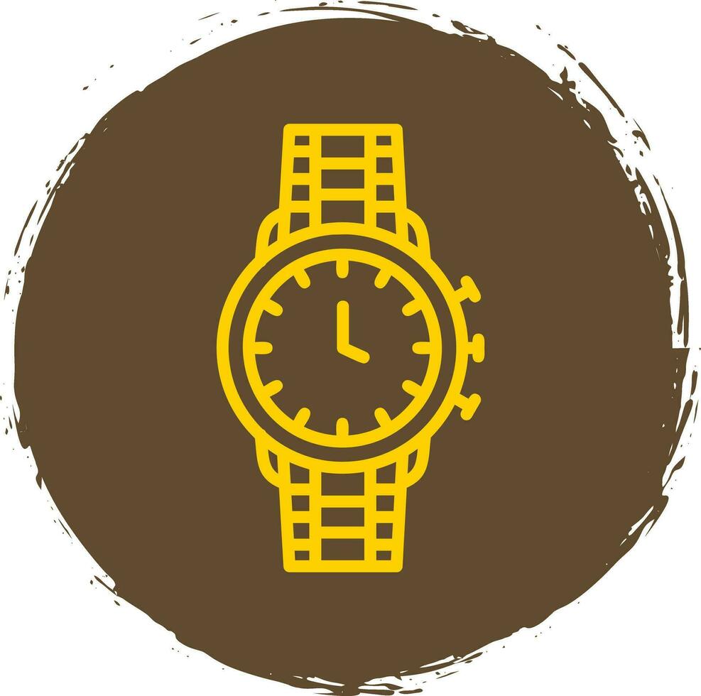 diseño de icono de vector de reloj de pulsera