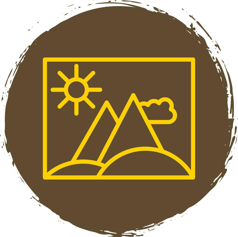 Hill Vector Icon Design