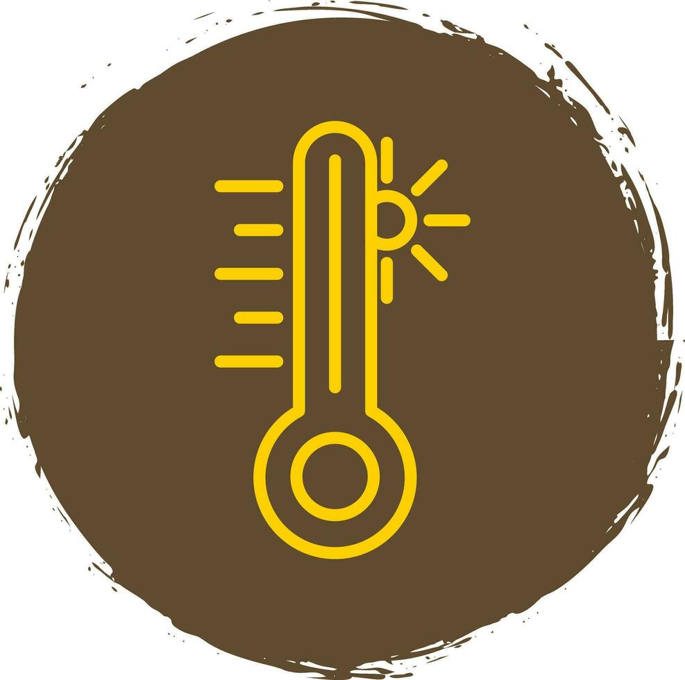 Thermometer Vector Icon Design