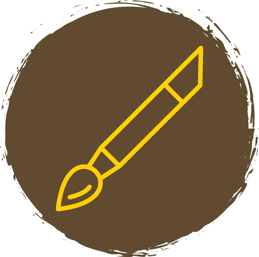 Paint brush Vector Icon Design