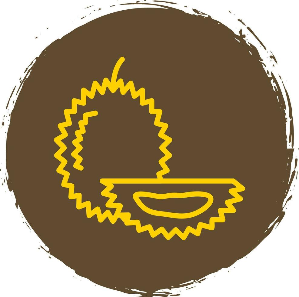 Durian Vector Icon Design