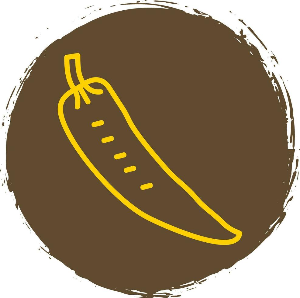 Chilli Vector Icon Design