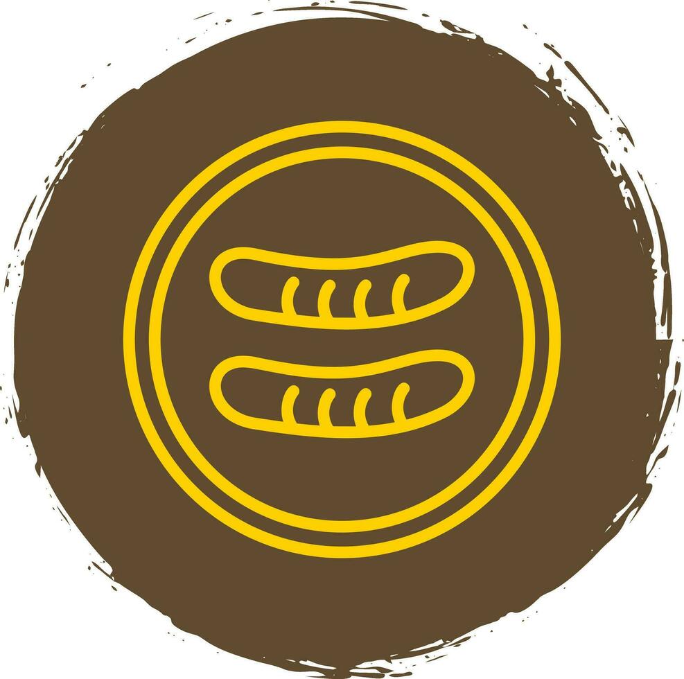 Sausage Vector Icon Design