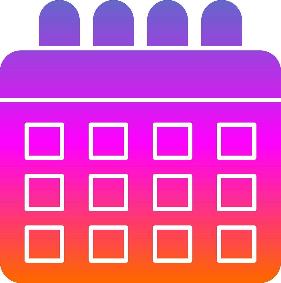 Calendar Vector Icon Design