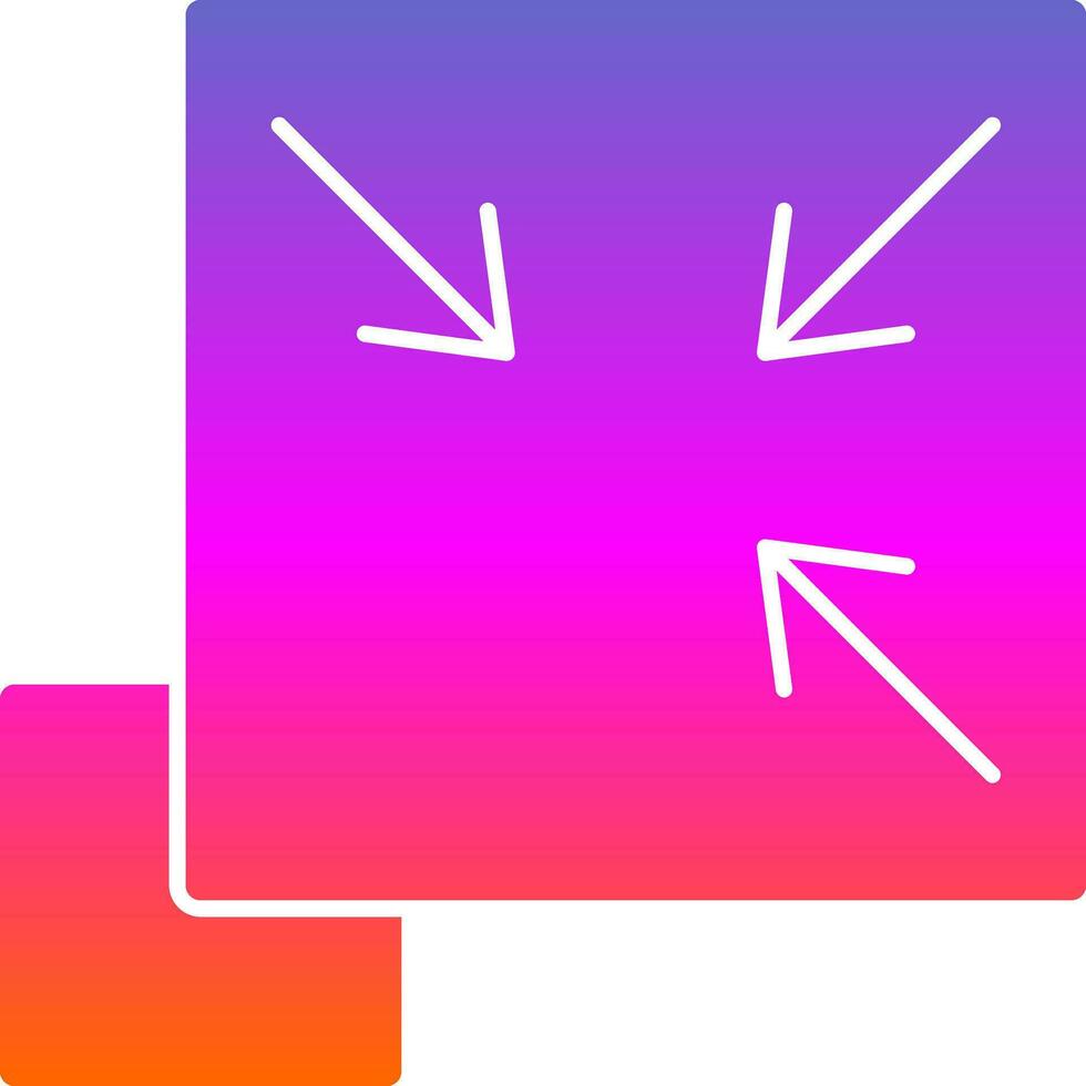 Resizing Vector Icon Design