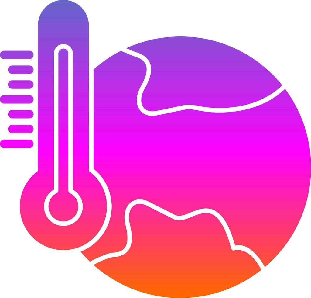 Global warming Vector Icon Design