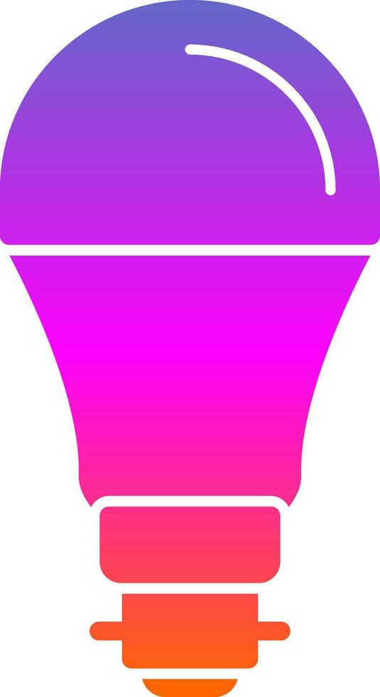 Light bulb Vector Icon Design