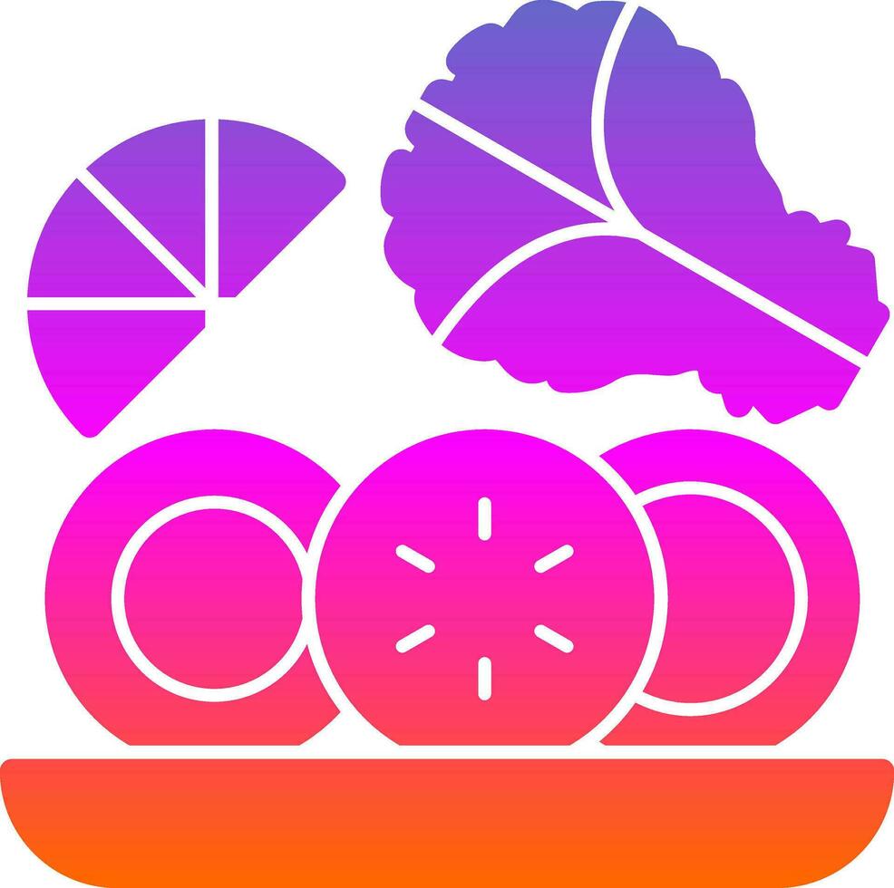 Salad Vector Icon Design