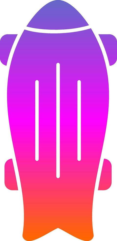 Skateboard Vector Icon Design