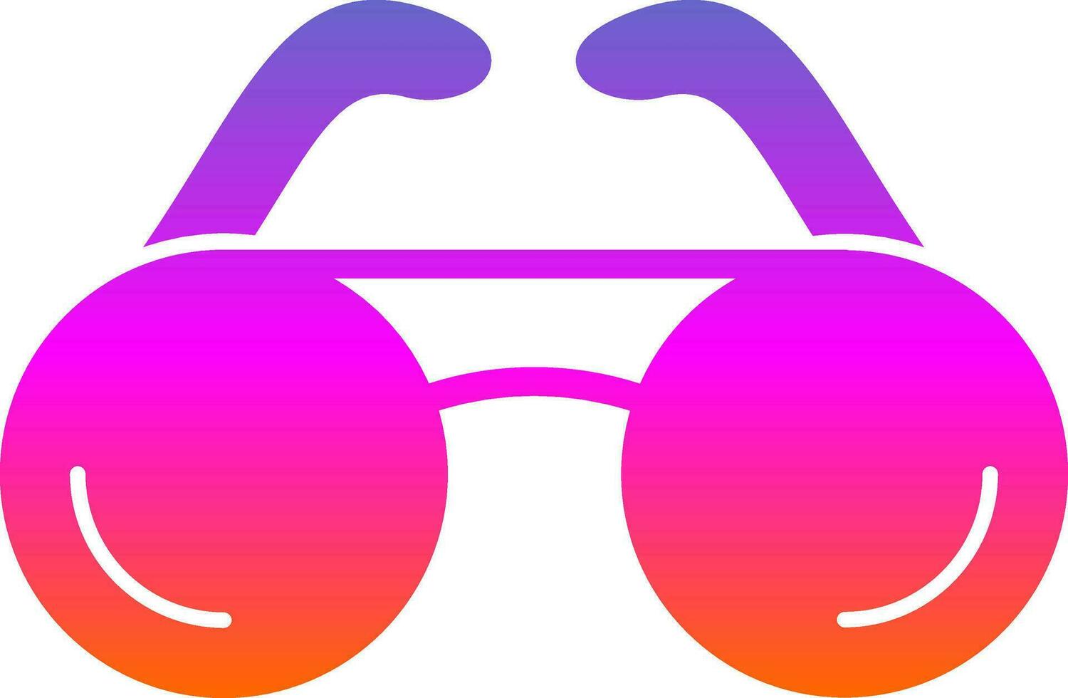 Glasses Vector Icon Design