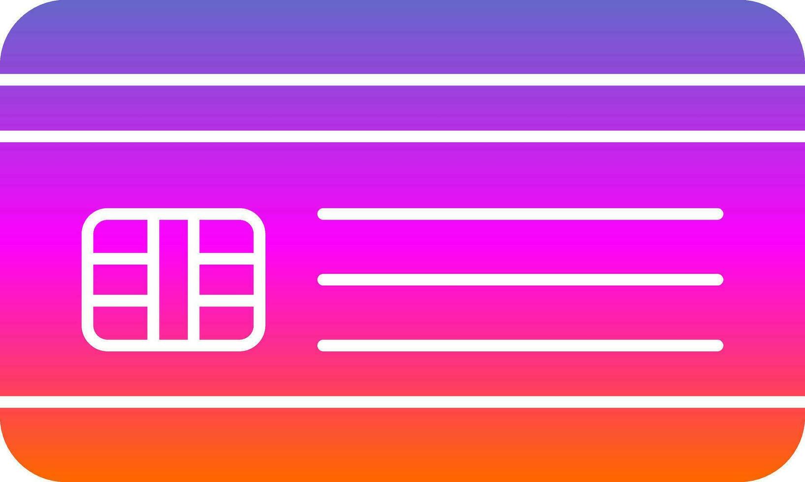Card Vector Icon Design