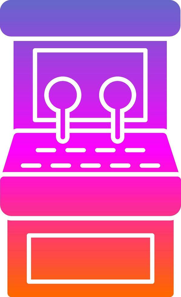 Arcade machine Vector Icon Design