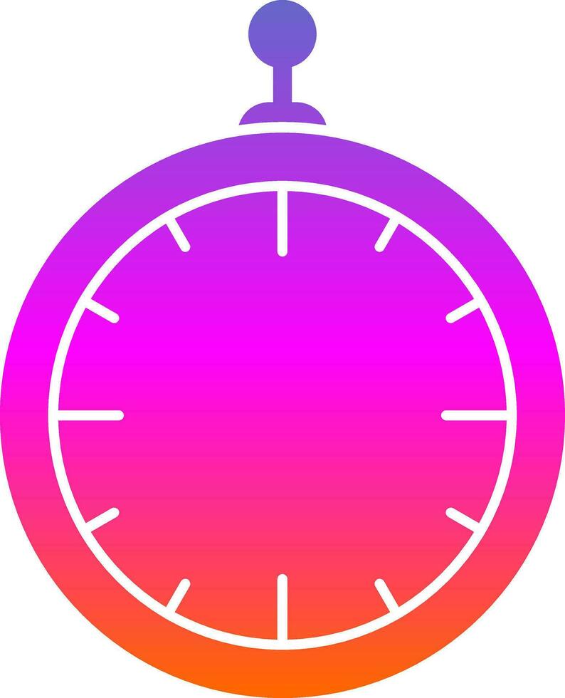 Old watch Vector Icon Design