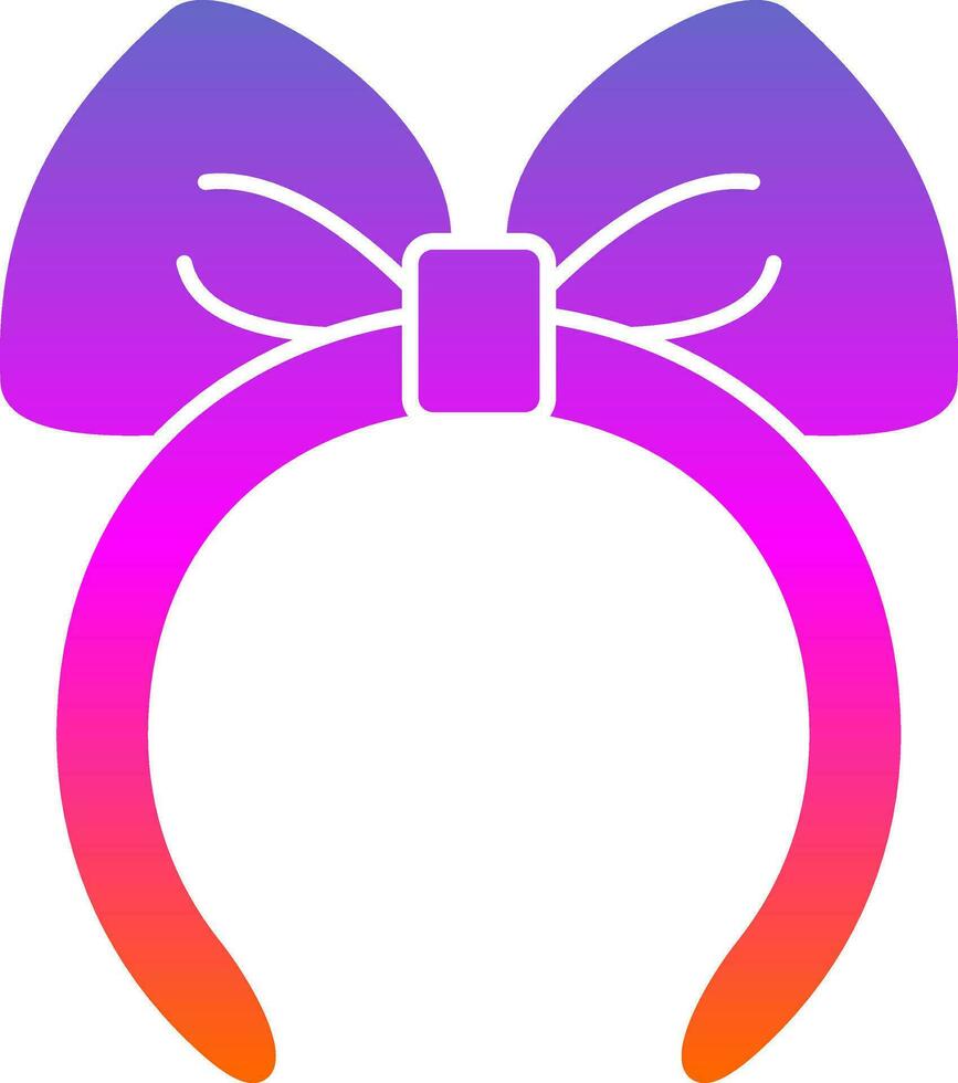 Headband Vector Icon Design