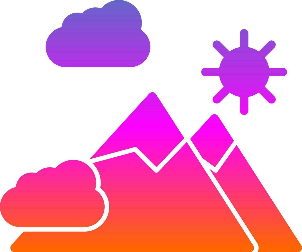 Avalanche Vector Icon Design