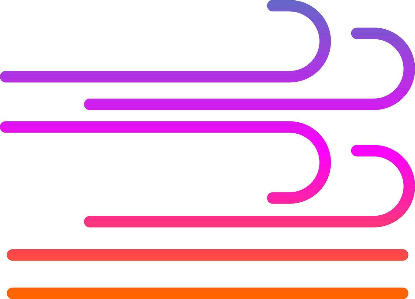 Wind sign Vector Icon Design