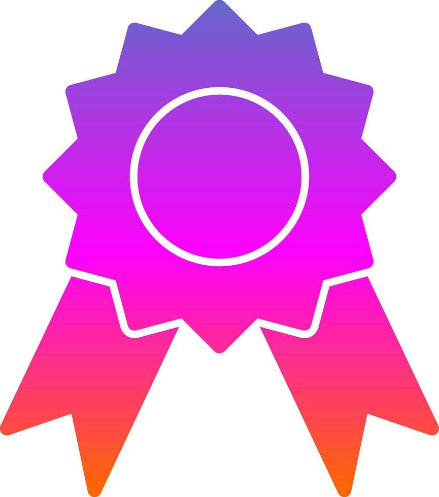 diseño de icono de vector de medalla